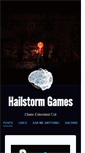 Mobile Screenshot of hailstorm-games.com